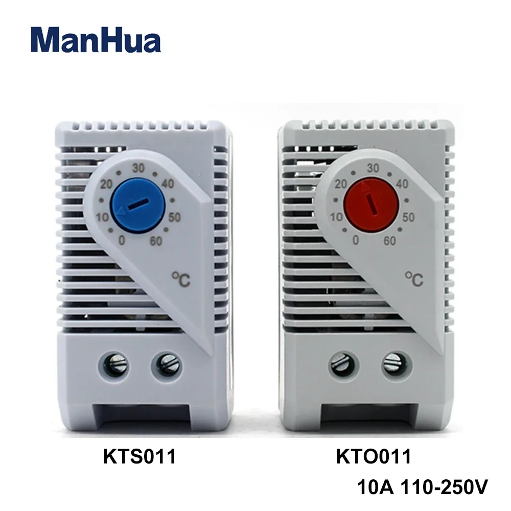 ManHua KTO011 KTS011 (-10~80 degree) Compact Mechanical Temperature Controller Mini Thermostat