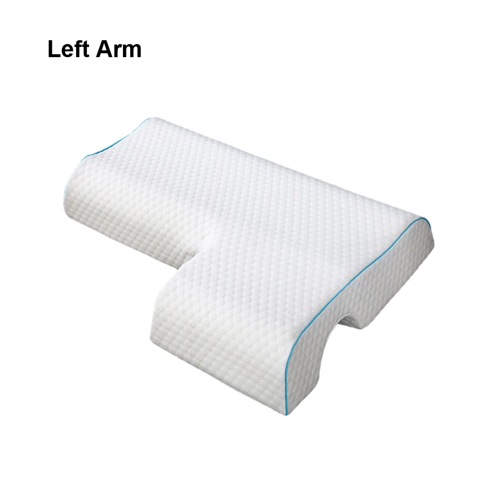 White Neck Support Memory Pillow For Ultimate Pain Relief And Comfort Sleeping Pillow For Couple