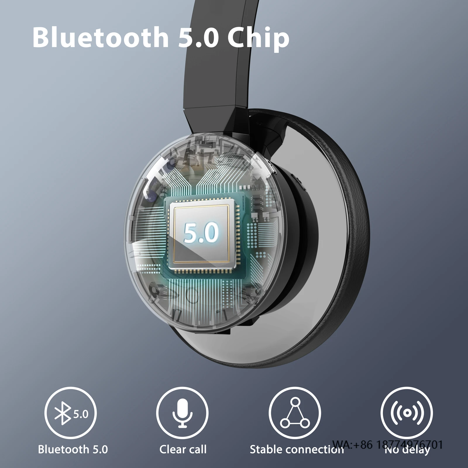 

BT-783 Беспроводная Bluetooth-гарнитура с высокой четкостью и шумоподавлением, наушники с микрофоном и зарядной базой