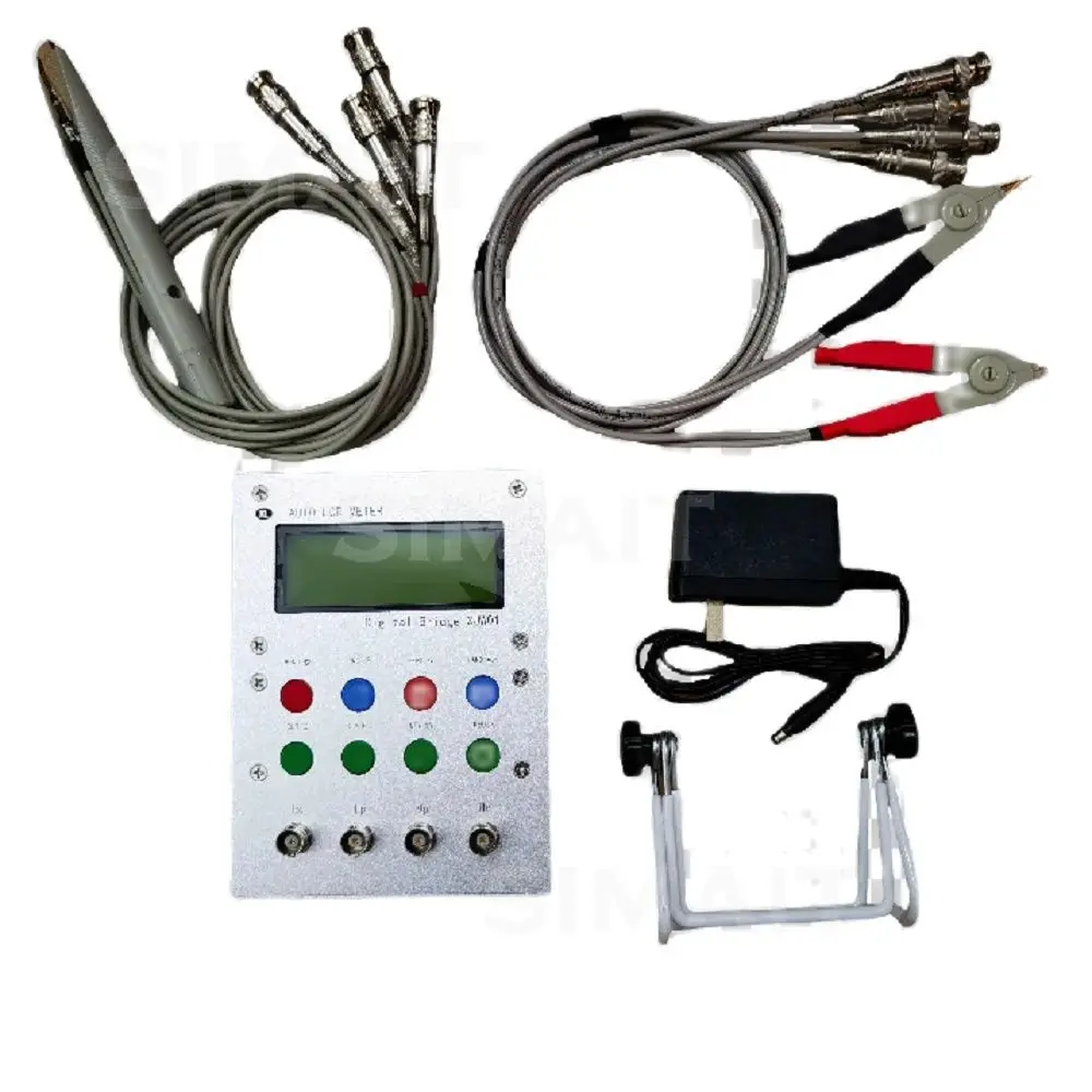 XJW01 LCR Digital Bridge Tester, 0.3% Accuracy Meter for Resistance/Inductance/Capacitance/ESR, Finished Metal Case view 2