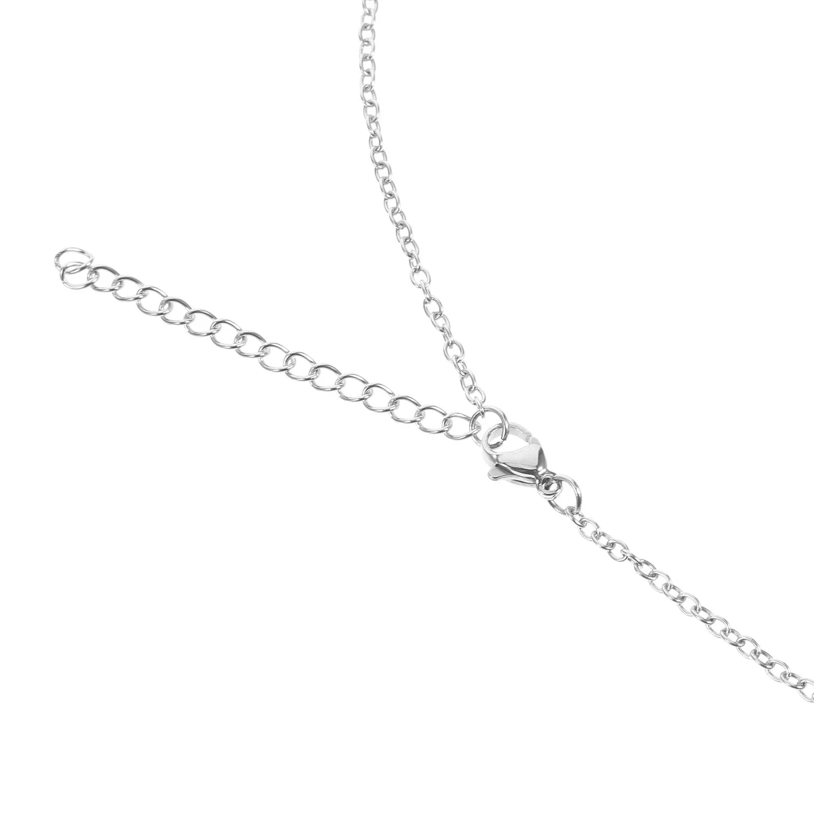 

Crystal Holder Necklace Cage Metal Pendant DIY Accessory Lightweight Skinfriendly Unique Decorative Gift Birthday Christmas