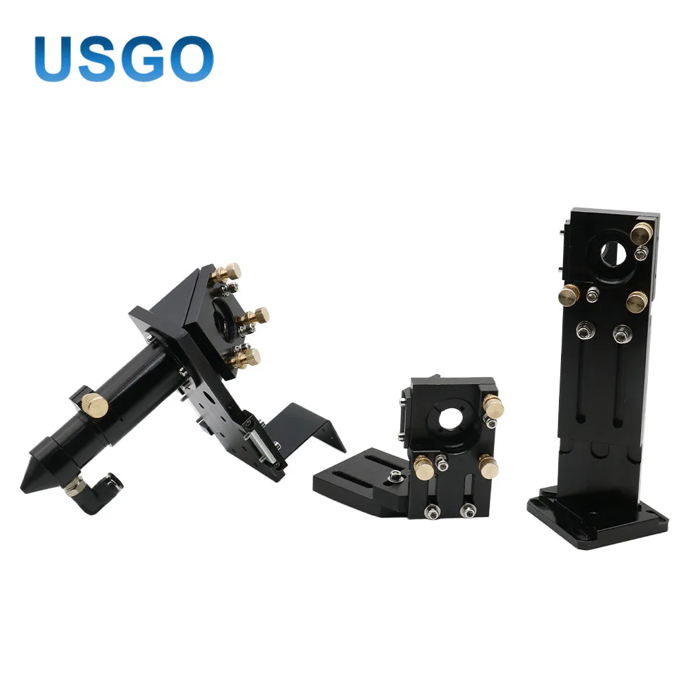 G Series CO2 Laser Head Set Mirror Diameter 30mm and Lens Diameter 25mm Focal Length 63.5&101.6mm for High Power Co2 Laser Head