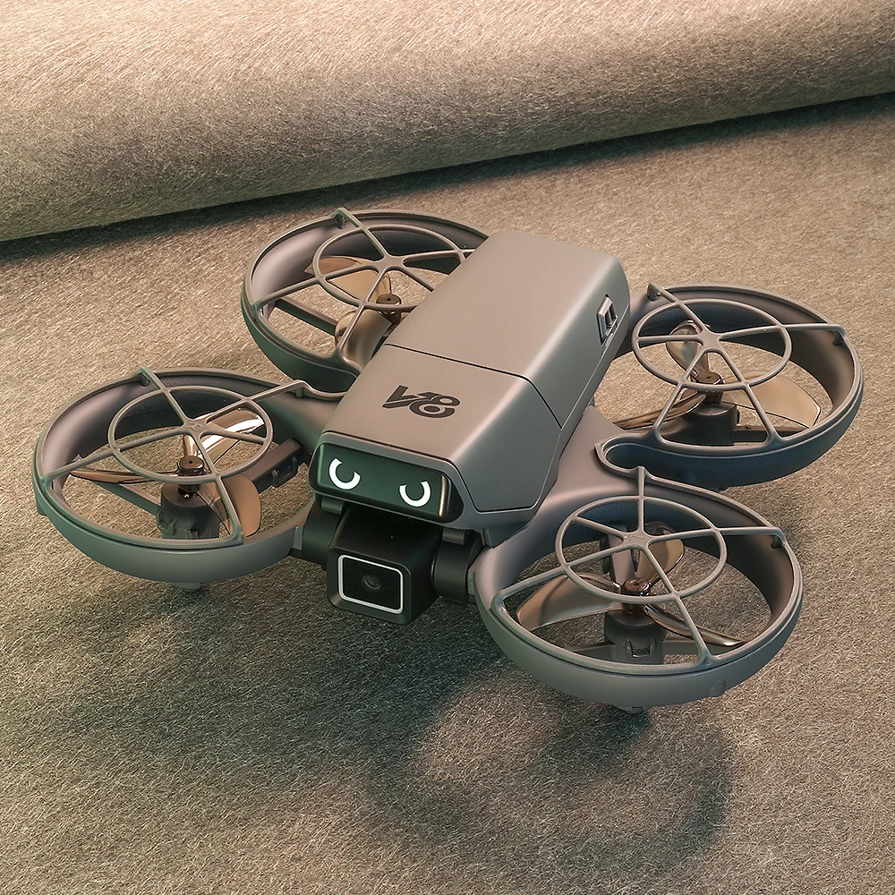 Xiaomi V86 الطائرة بدون طيار تحديد المواقع التدفق البصري كوادكوبتر HD كاميرا مزدوجة قابلة للطي تجنب العوائق الذكية التحكم عن بعد الهواء #2
