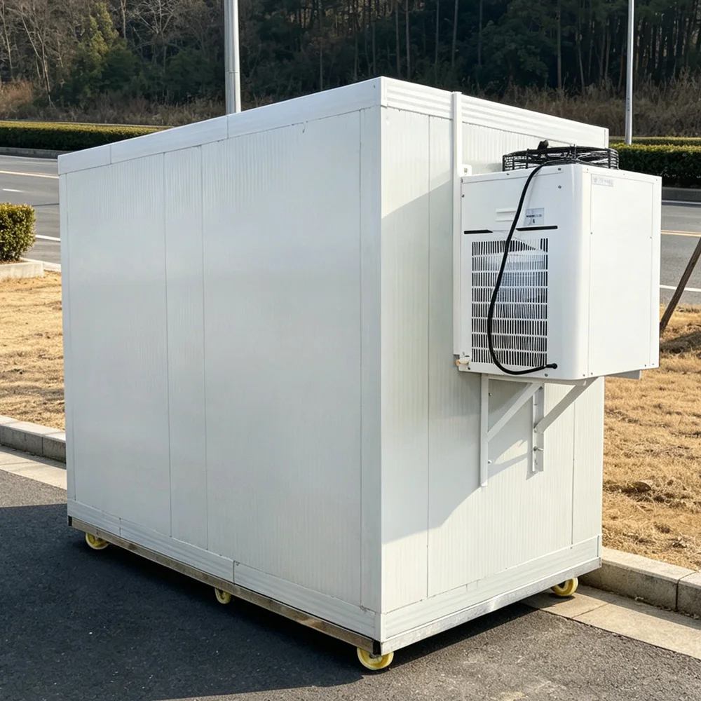 Remote Area Agriculture Food Preservation Solar Powered Cold Room Storage with Battery Backup and DC Inverter Coolings