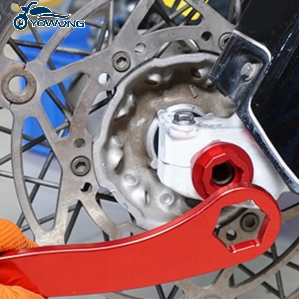 

Motorcycle Access For 125-1290 EXC EXCF XC XCW XCF SXF Adventure SUPERMOTO 1998-2021 17-27-32mm Front/rear wheel removal tool