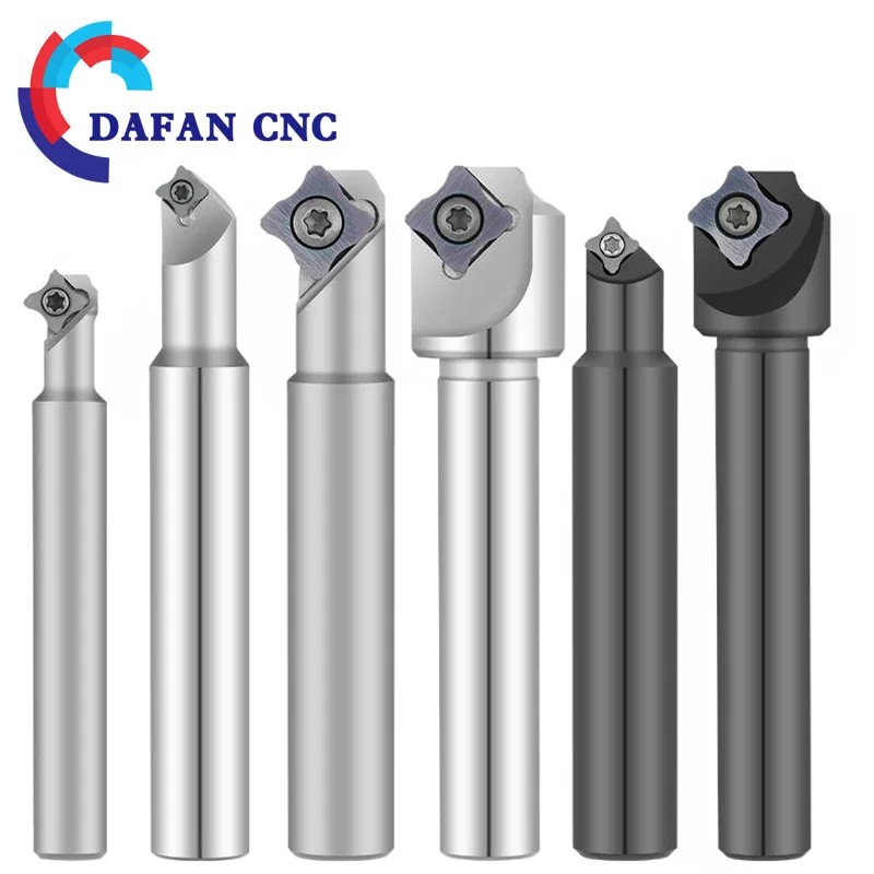 

R-угольный режущий стержень для снятия фаски, внутренний и внешний инструмент для снятия фаски R1-R6 для прецизионной обработки