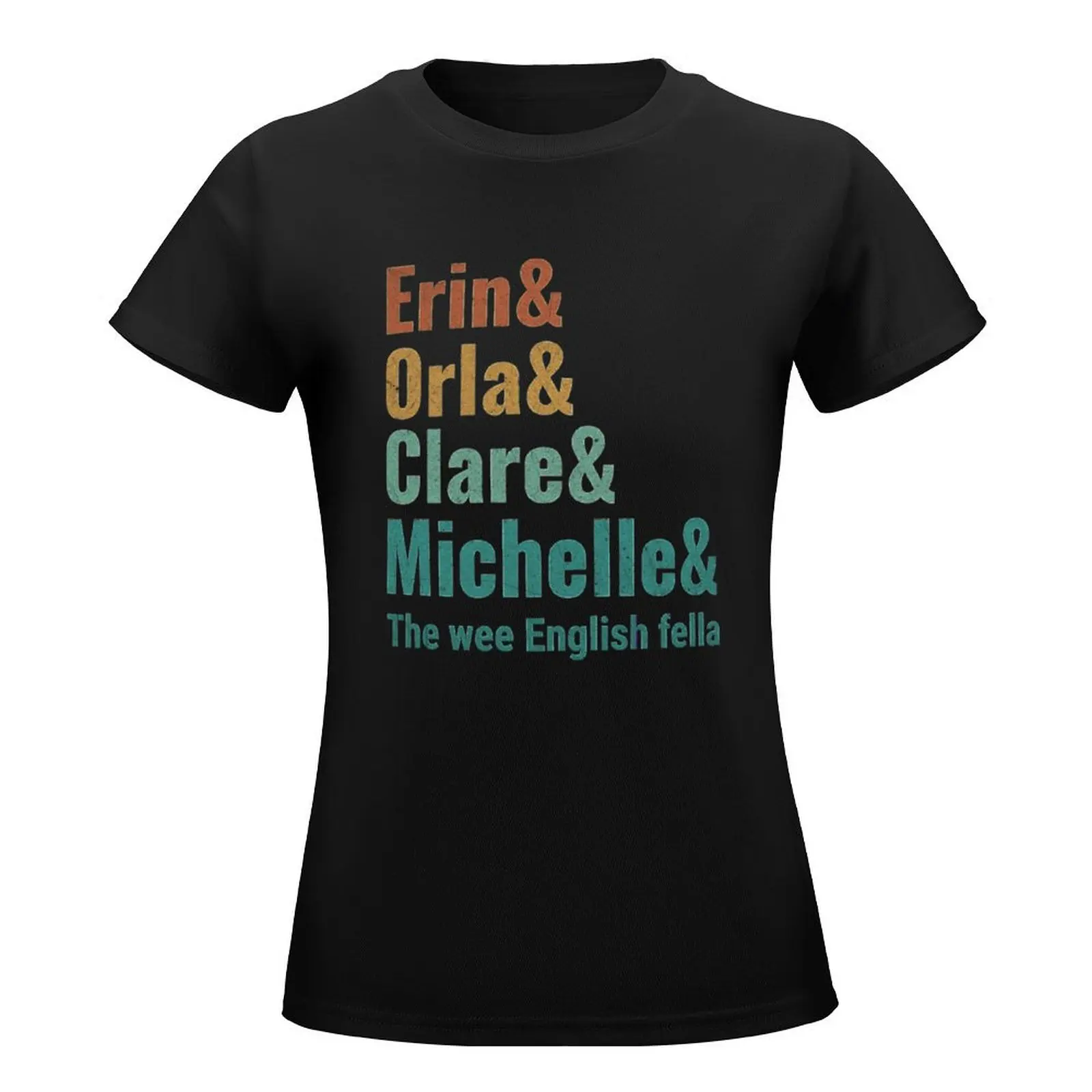 Derry Girls T-Shirt summer tops Aesthetic clothing cropped t shirts for Women