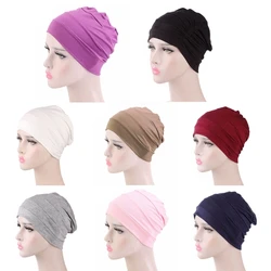 Comfy Chemo Cap Skullies Beanie Chemo Hats For Women Cancer Headwear Cap Under Hat Casual Headwear for Head wrap