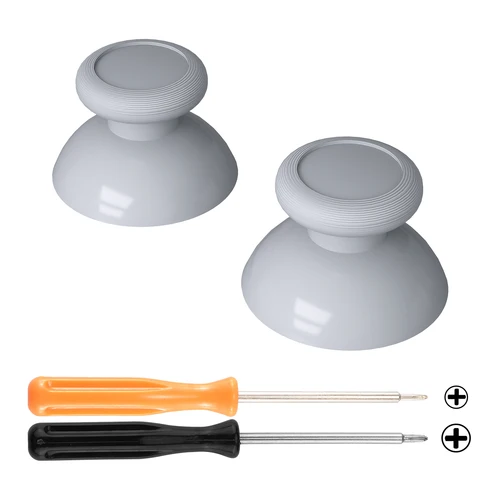 Imagen 2 del producto Thumbsticks de joystick de dos colores eXtremeRate analógicos con destornillador Phillips para controlador Nintendo Switch Pro - 12 colores