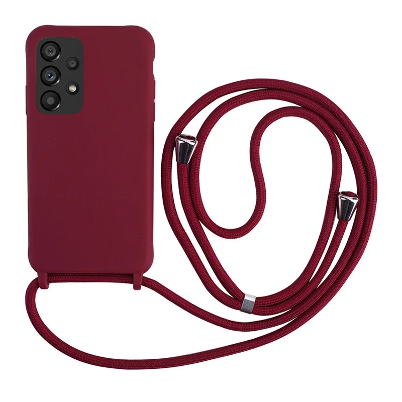 Lanyard Fall Für Samsung Galaxy A54 A14 A34 A13 A33 A53 A73 A12 A52 A32 A51 A71 S23 S22 S21 Plus S20 FE Soft Cover – Detail 15