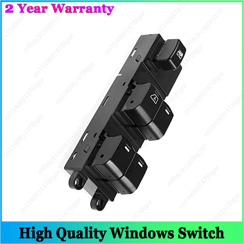 

New Front Left High Quality Power Window Switch For Nissan Almera 25400-95F0A 2540095F0A