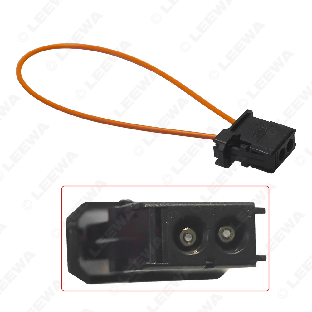 LEEWA MOST Fiber Optic Bypass Loop Female For BMW/VW/Audi/Porsche/Mercedes #CA3582/CA1569