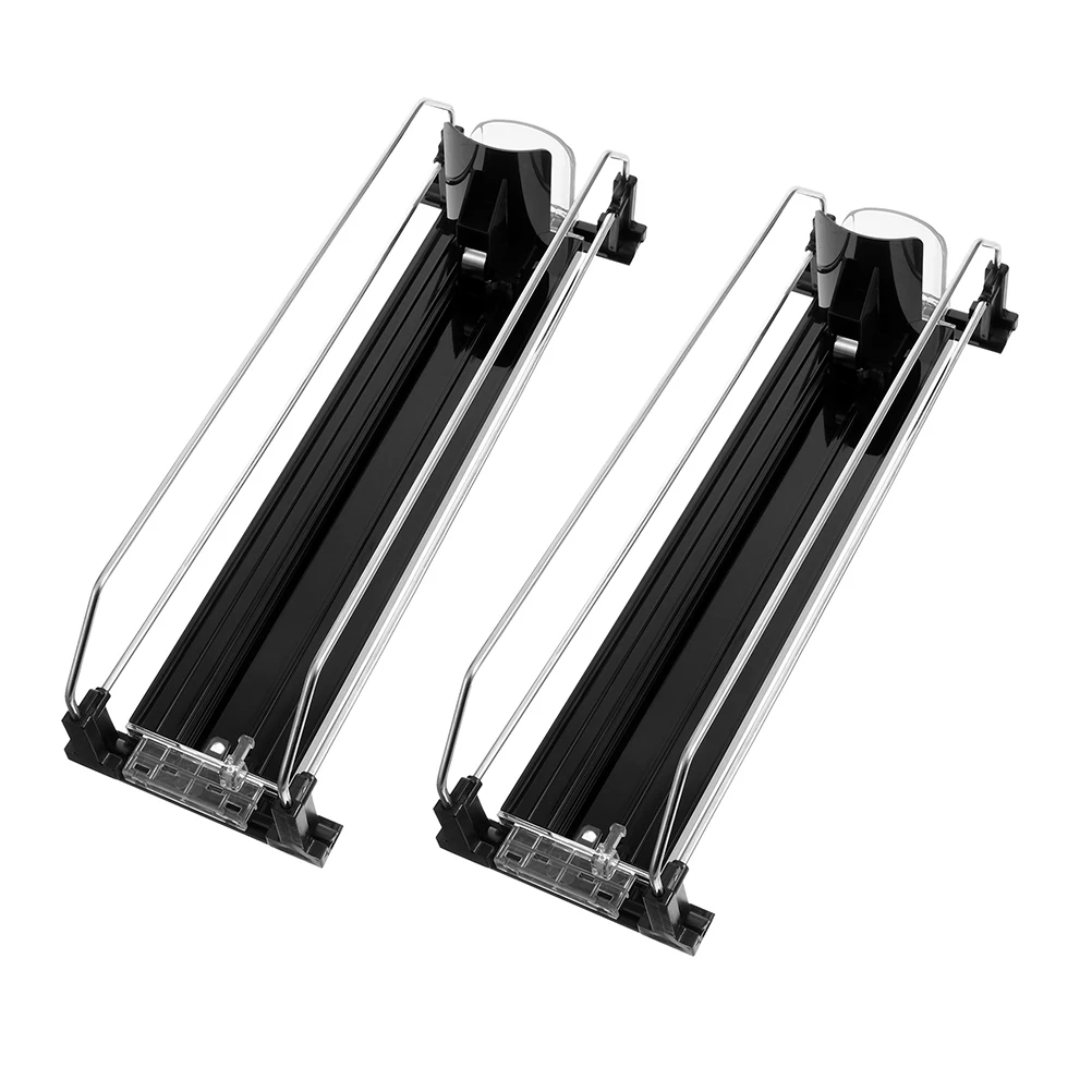 

2pcs Drinks Dispenser Automatic Pusher Can Organizer For Fridge Refrigerator Soda Organizer Easy Install Smooth Surface