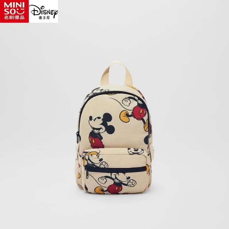 

Miniso Disney Kindergarten Boys and Girls Cute Mickey Small Class 3-5 Years Old Lightweight Backpack