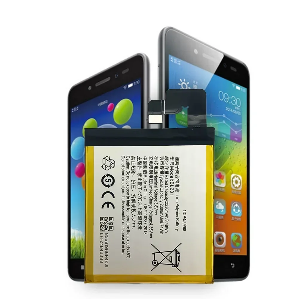 

High Quality Replacement Battery For Lenovo S90t S90E S90U S90-T Vibe X2 X2-TO BL231 Mobile Phone New Batteries