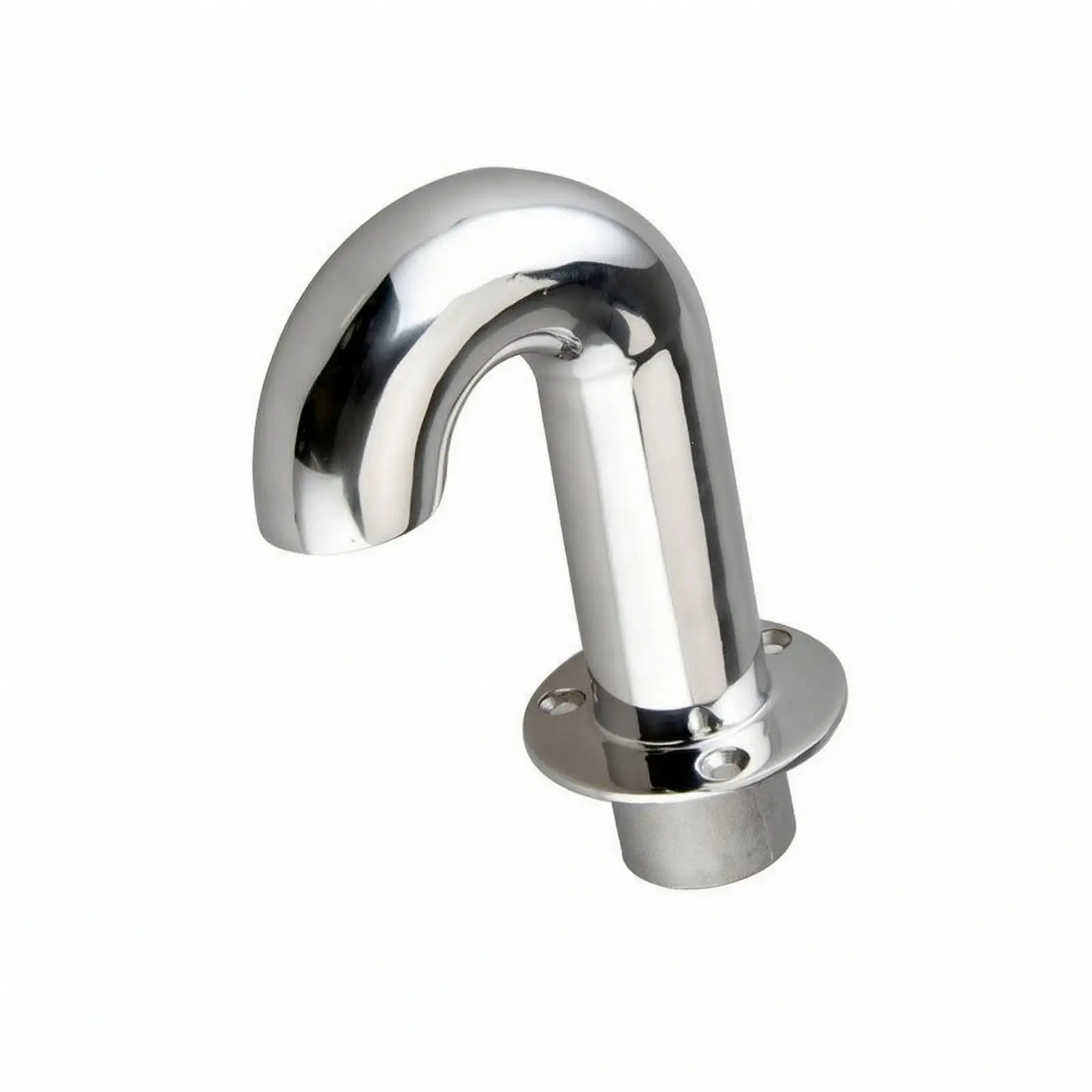 Gooseneck Pipe with Flange | Mirror PolishedResistant, Marine Gooseneck Pipe, for Boats