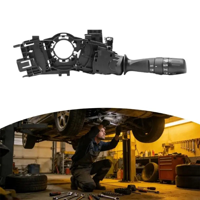 M76E Lenksäulenlicht-Bedienhebelbaugruppe mit Blinkerhebel, Nebelscheinwerfersteuerung und automatischer Scheinwerferfunktion – Detail 3