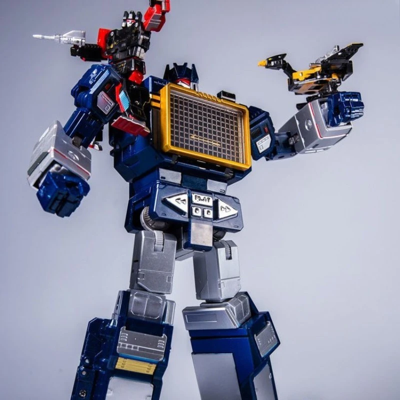 【In stock】Transformed Toys THF-01 THF-01 Sound Wave 25cm KO Moving Human Figure Alloy MP13 Gift Collection