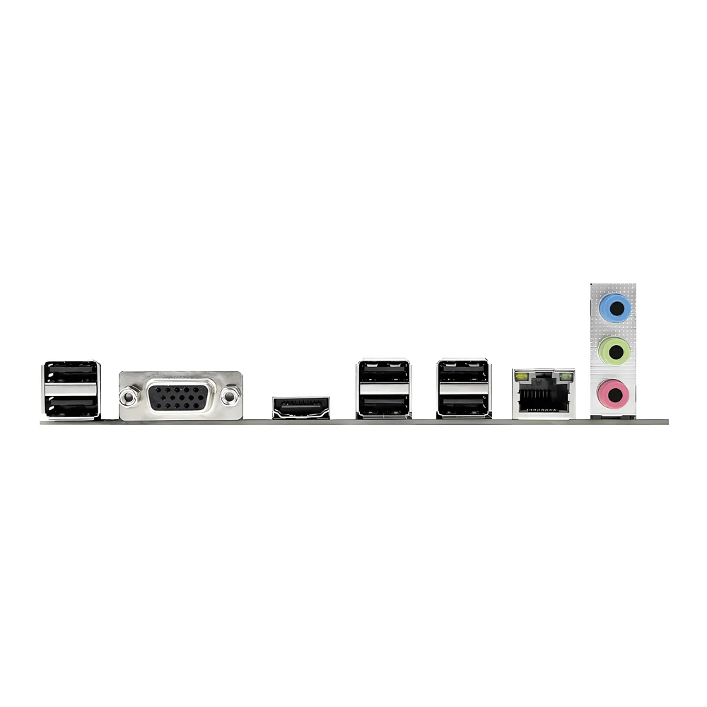 MOUGOL H61M płyta główna do gier M.2 NVME PCIEx16 DVI obsługuje dwukanałowy DDR3 RAM Intel Core 2/3 Gen CPU LGA1155 dla pulpit PC
