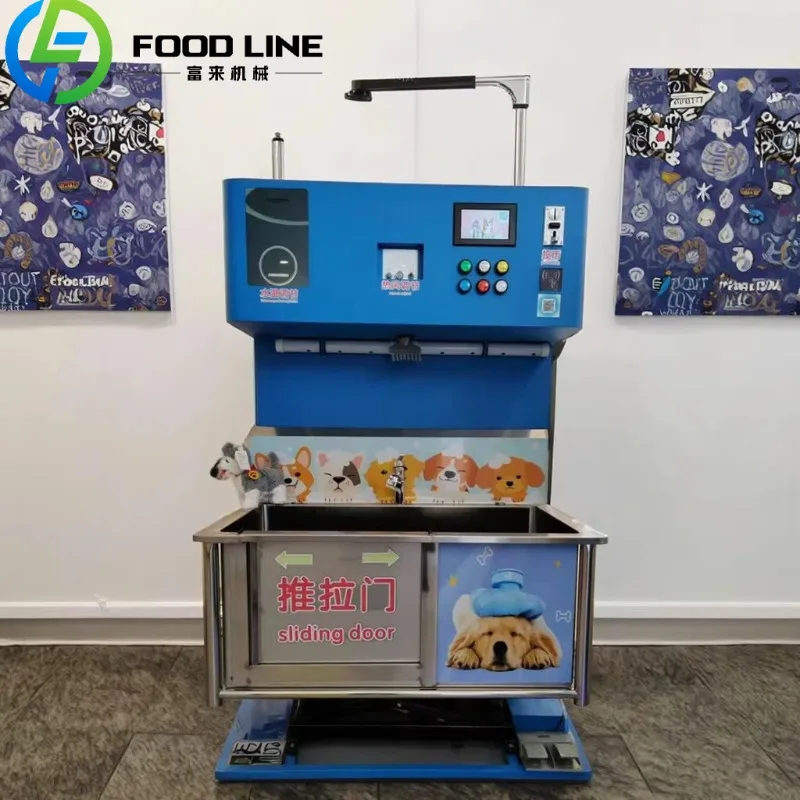 

Self-Service Pet Cleaning Machine Stainless Steel Pet Bathtub Dog Grooming Tub Pet Washing Machine