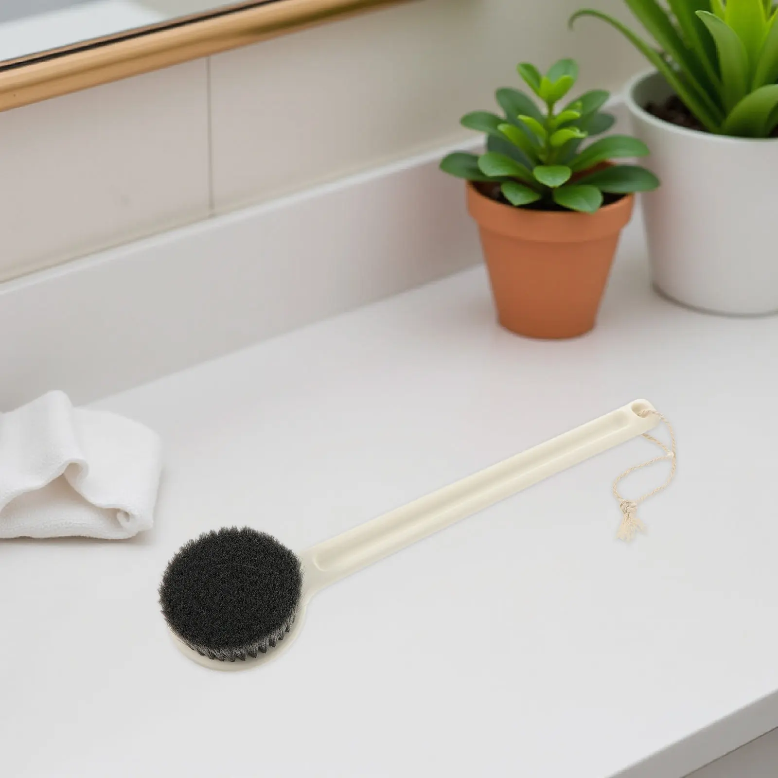 

Long Handle Body Bath Brush For Shower Exfoliating Deep Cleaning Relaxation Skin Care Back Scrubbing Bath Supplies Shower Tool