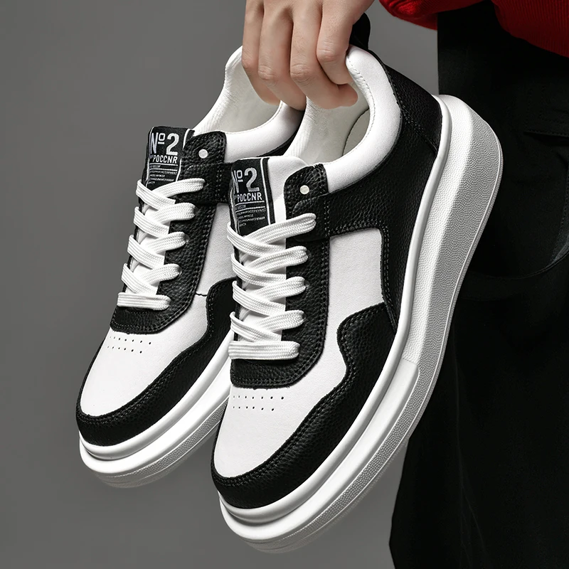 Brand Luxury Elevator Shoes Men Sneakers Height Increasing Shoes Invisible 6CM Heighten Sports Man Taller Lift White Shoes