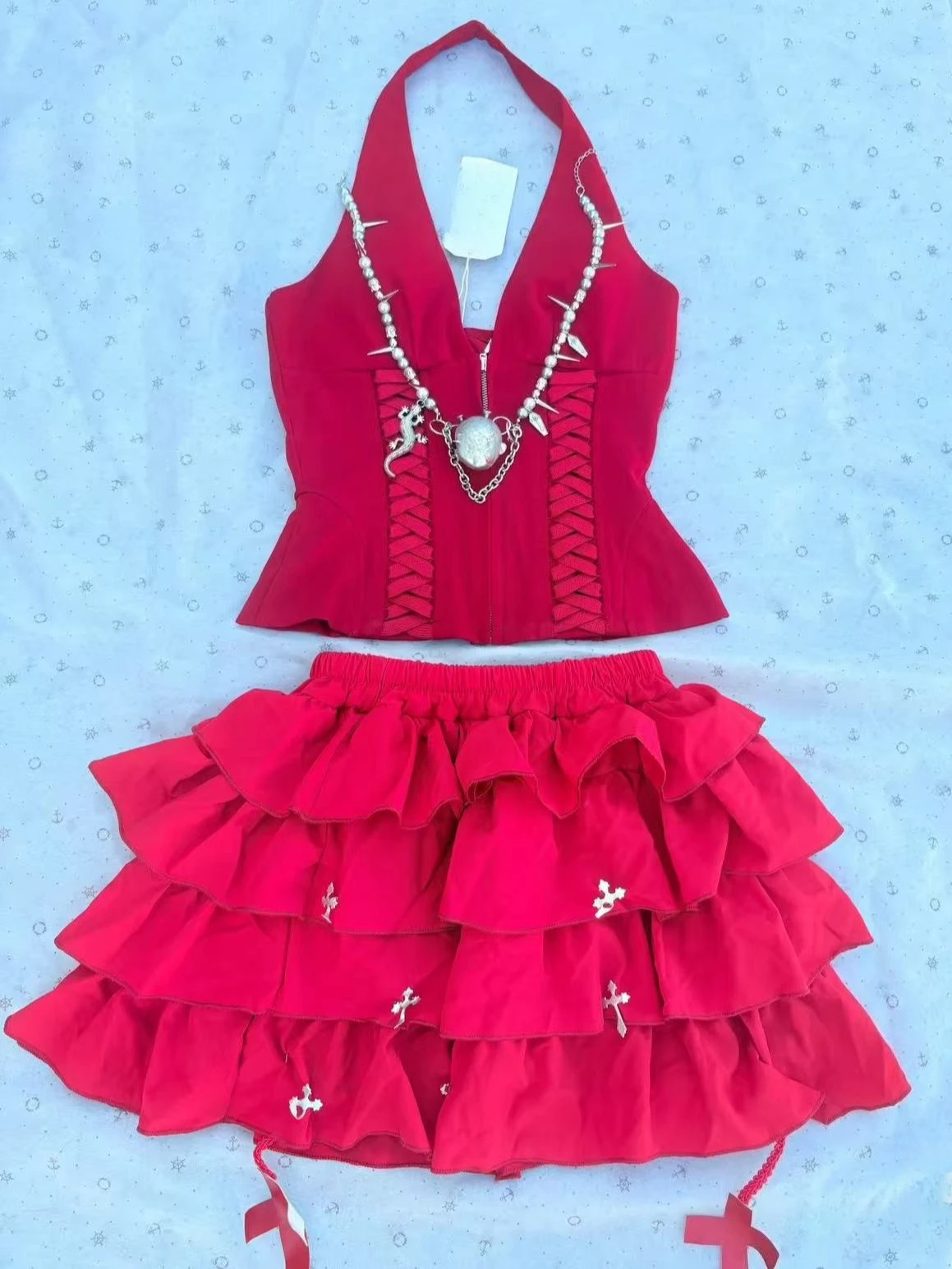 2026 New Fashion Kawaii Lolita Sweet Princess Cake Skirt Women Lace Ruffles Party Mini Skirt Fairy Harajuku Y2k Japanese Style