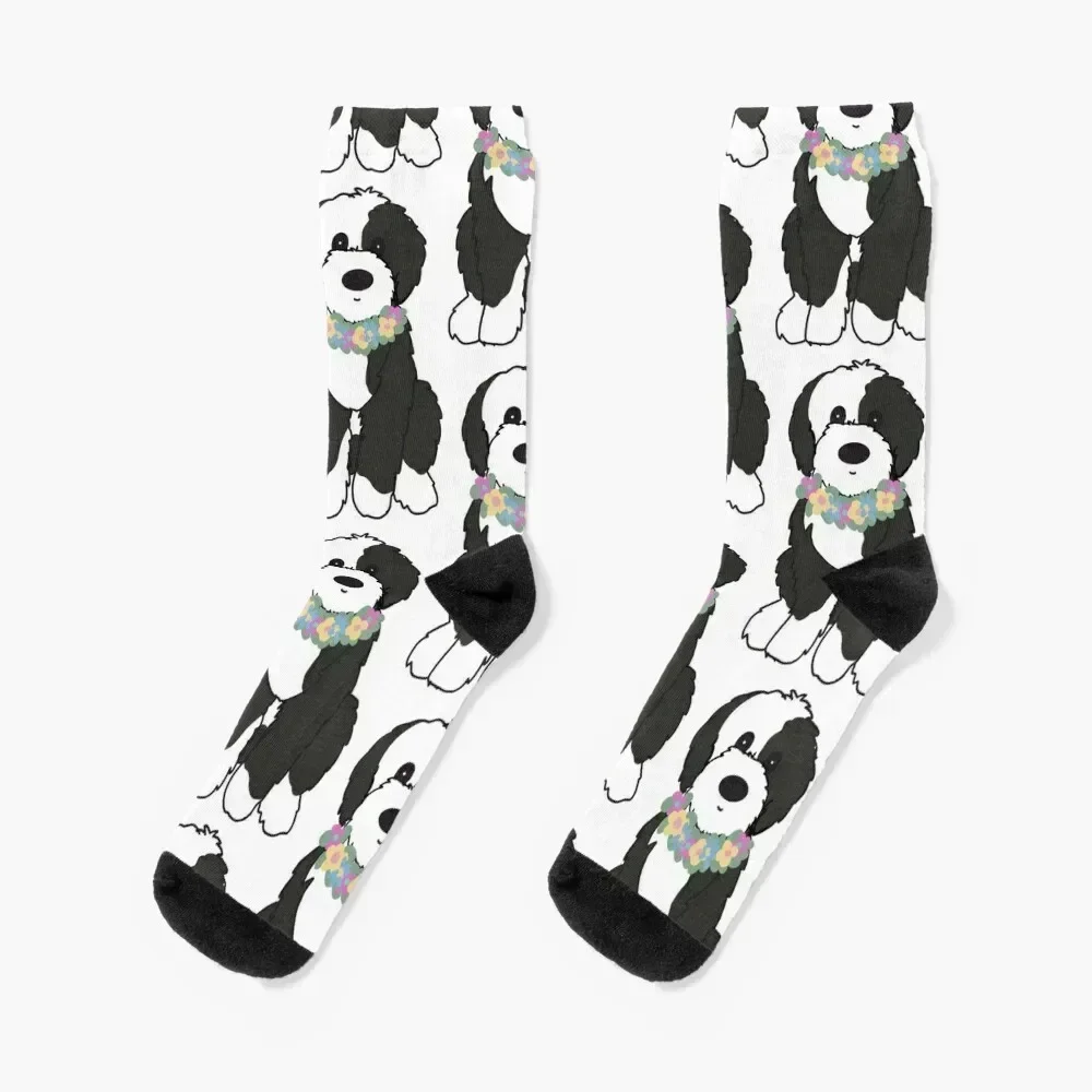 

Moose and Flowers Socks ankle gifts japanese fashion cute Woman Socks Men's Sports halloween New year's Socks Women Men's