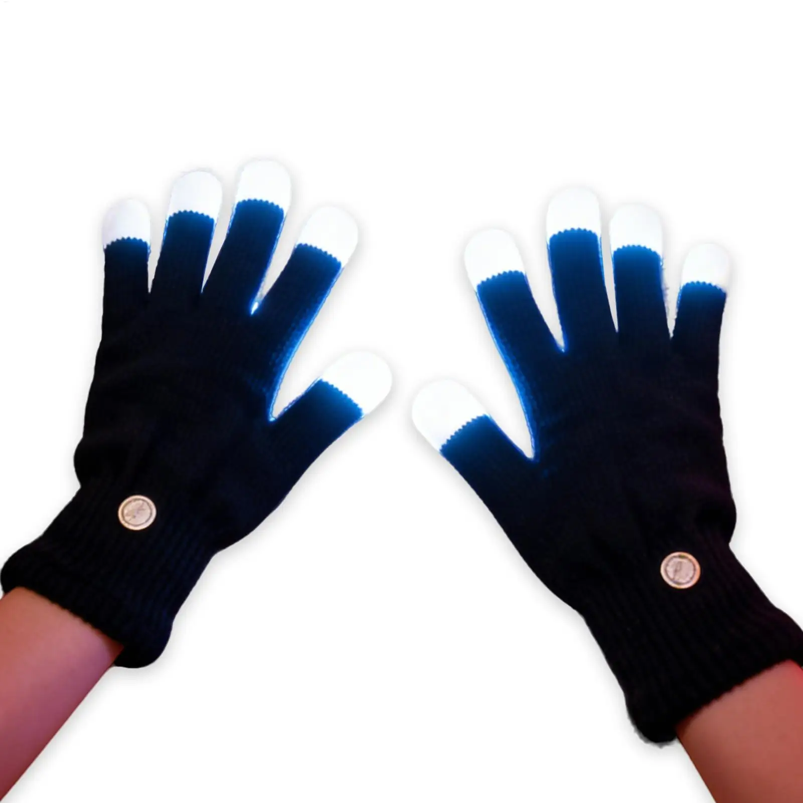 LED Gloves Light Up 7Colors Adjustable Christmas new year Stocking Stuffers Gifts for Boys Girls Teens Adults Party Performance