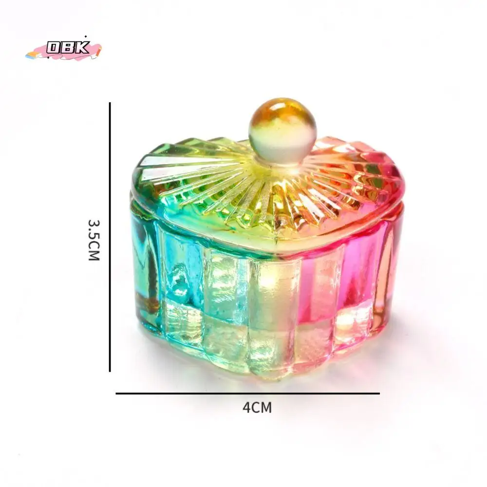 

Небольшое хранилище, мини-хрустальная стеклянная чашка, гель, жидкая пудра, уникальная шайба для кистей для ручек, эстетический роскошный горшок для макияжа, банка для красоты