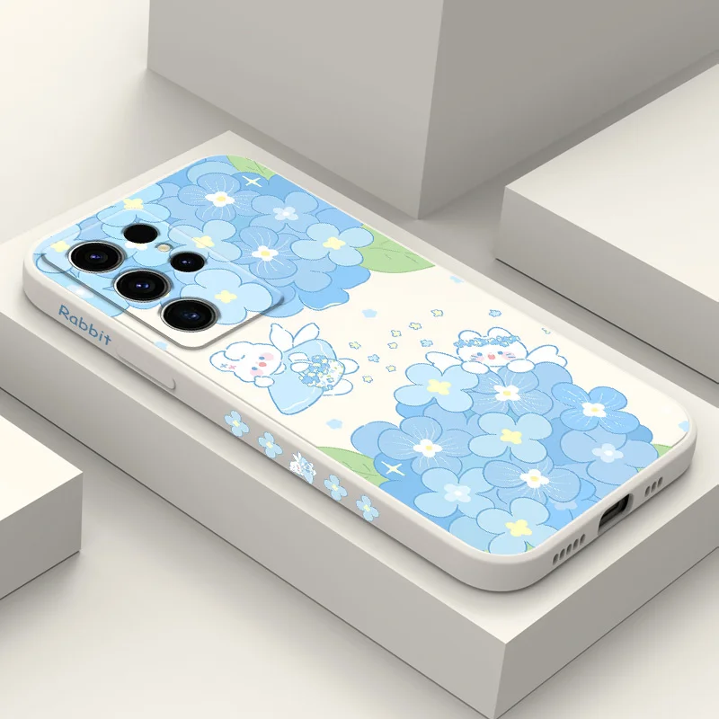 

Flower Basket Phone Case For Samsung Galaxy S24 S23 S22 S21 S20 S10 S10E Ultra Plus FE Note 20 Ultra 10 Plus Cover