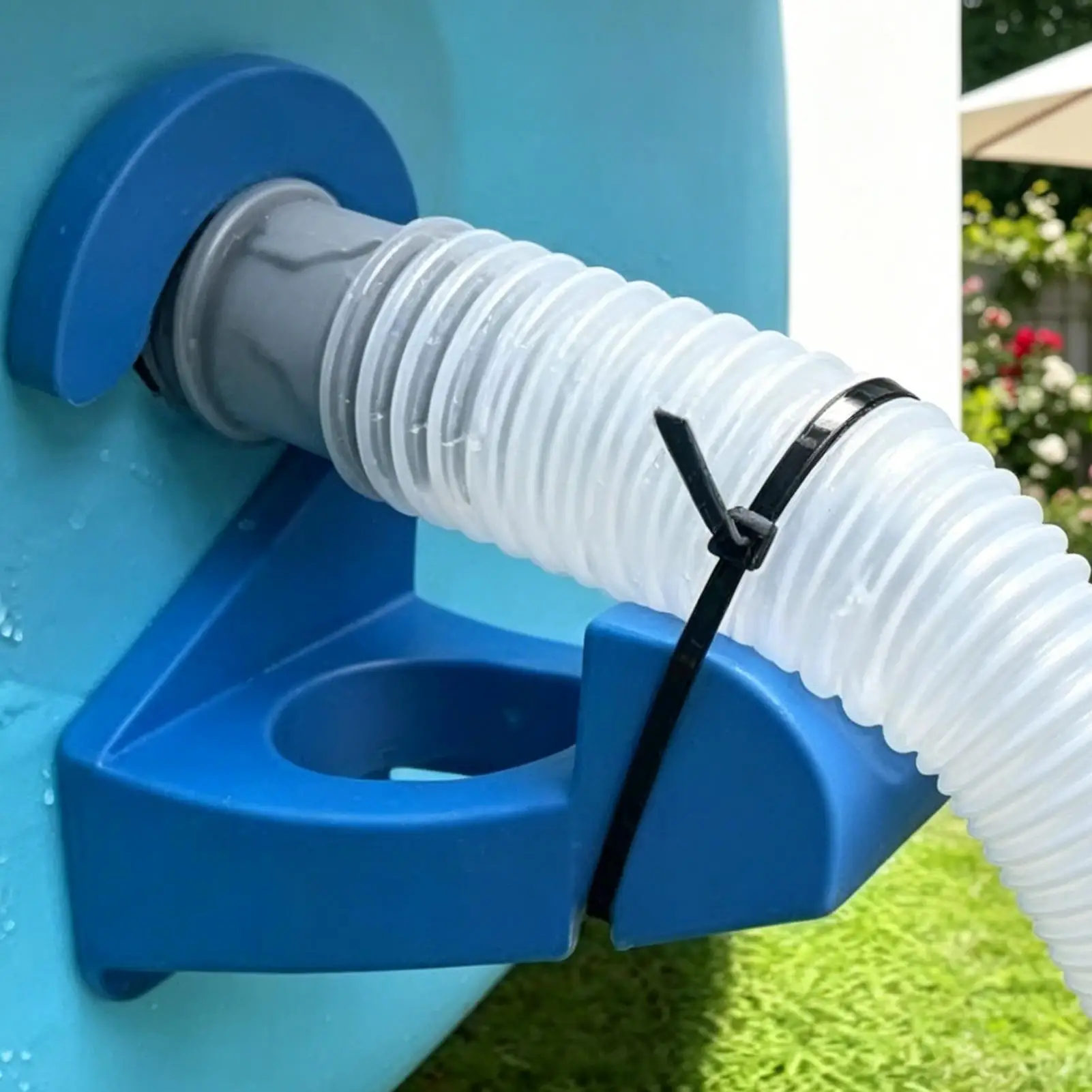3pcs Non-slip Leak Proof Swimming Pool Pipe Holder Tube Hangers for Indoor Outdoor Garden Farm Beach Party Water Pipe Fixing