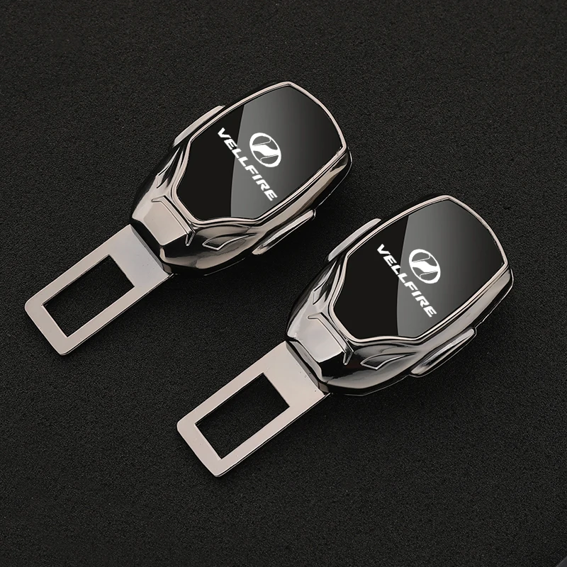 1pcs Car Seat Belt Extension Plug Metal Seat Belt Clip Adjustable Extender For Toyota vellfire