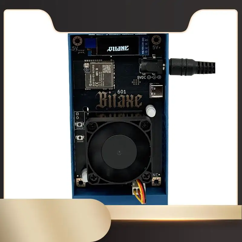 

Bitaxe Gamma 601 1.2TH/S 18-22W BTC Solo Lottery Miner BM1370 Asic Bitcoin Crypto Miner от Antminer S21 Pro US PLUG-N36R