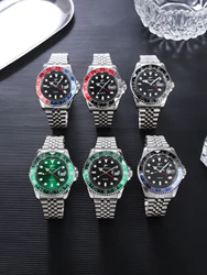 Fashion Men's Quartz Wrist Watch Classic High-end Luxury Business Calendar Stainless Steel Business Wristwatch for Gifts