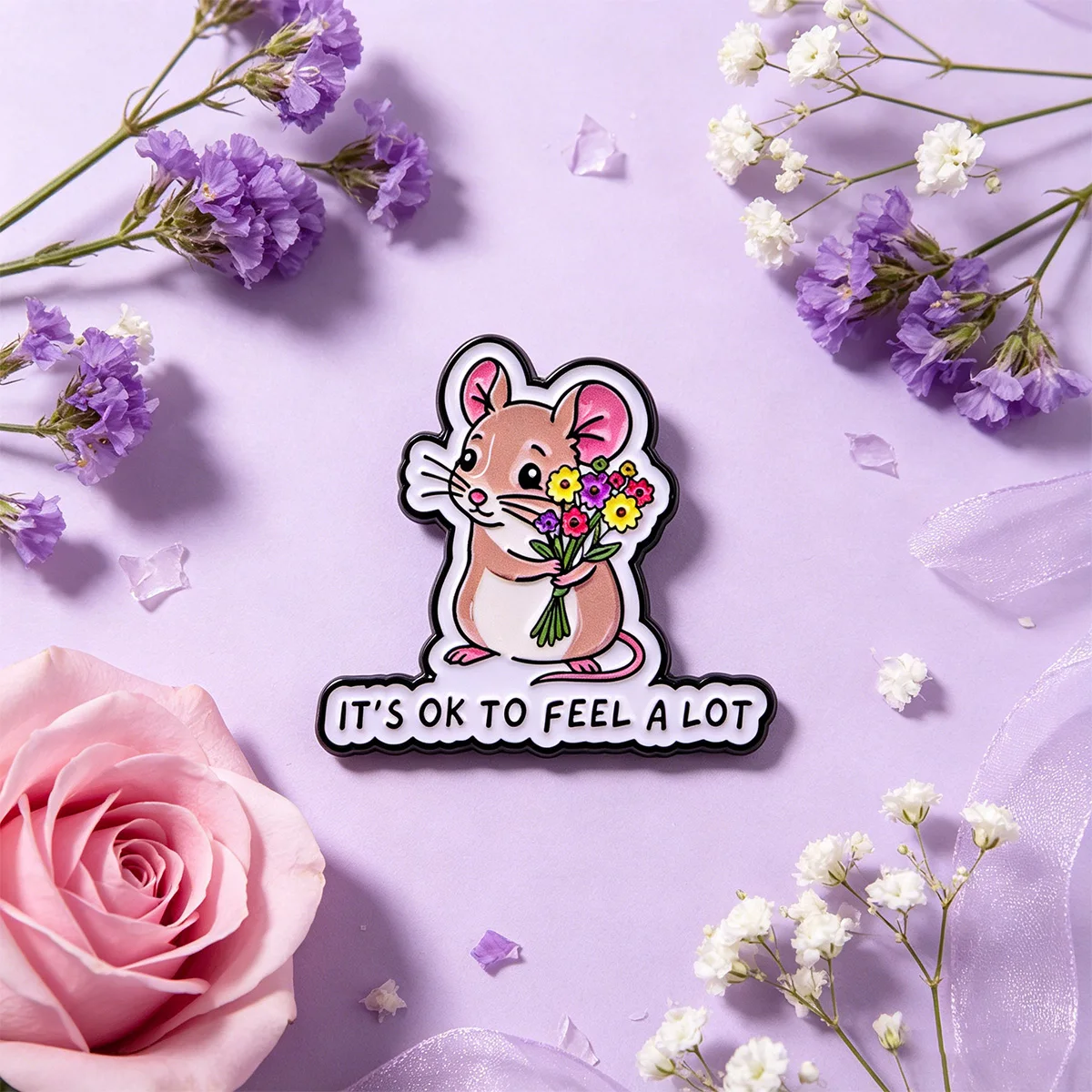 Cute Cat Enamel Pins Cartoon Frog Brooches Badges for Backpacks Collection Gifts Animal Jewelry Cosplay Accessories - view 6