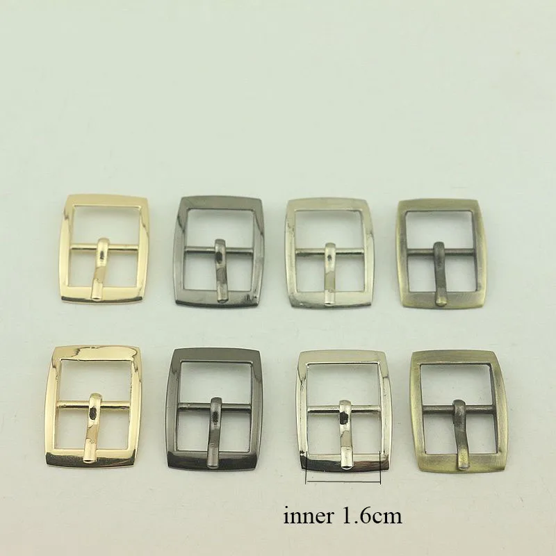 30Pcs 16Mm สี่เหลี่ยมผืนผ้าโลหะ Pin เข็มขัดสายคล้องไหล่ปรับ Buckles กระเป๋าเดินทางฮาร์ดแวร์ DIY เย็บอุปกรณ์เสริม