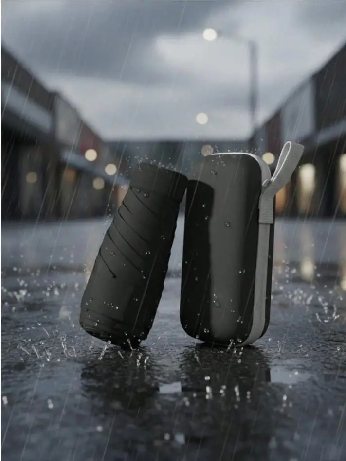 

Waterproof portable travel umbrella, sun umbrella, women's UV protection umbrella, sturdy structure, essential for travel