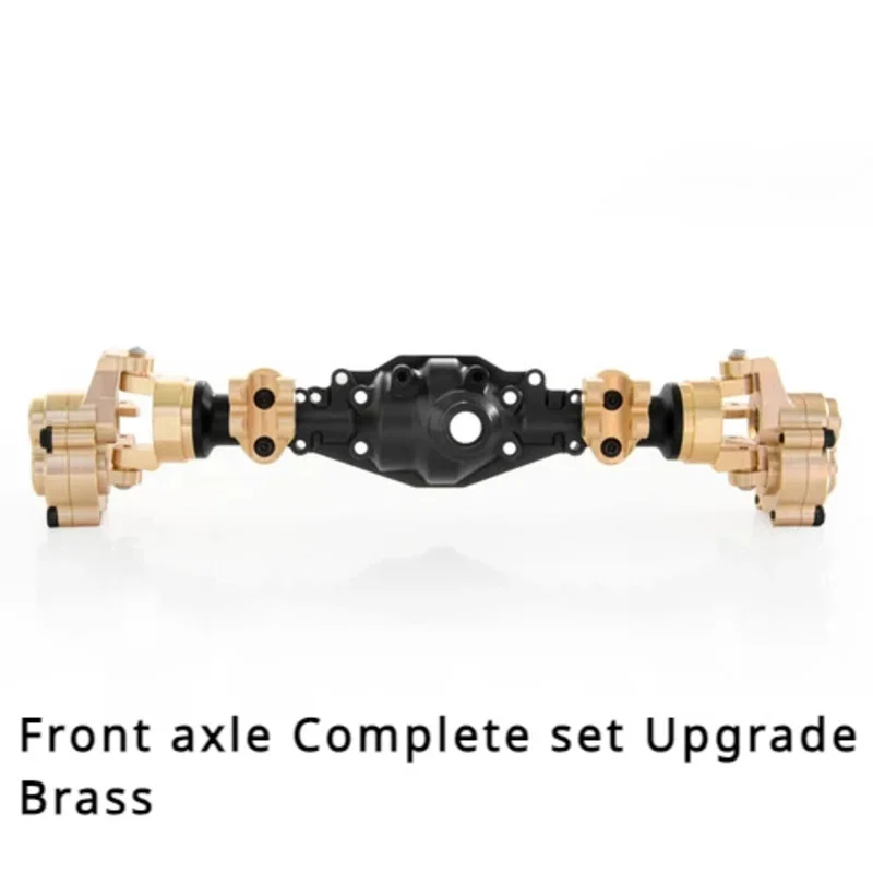 MJX H8H Rubriek West 1/8 RC Klimmen Auto-onderdelen Rvs Chassis Armor Bridge Zijgewicht Upgrade Refit Accessoires