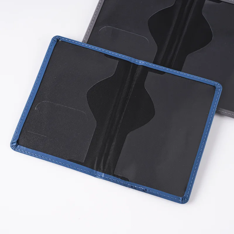 2025, neue globale Farbwechsel, PU-Passhülle, Ticket-Clip, Reisepasshülle, Ausweishalter, Reisebrieftasche, Reisezubehör