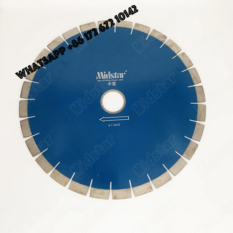 

Best sellerMidstar 16 Inch Diamond Arix Silent Saw Blade Fast Cutting Disc for Granite Quartz Marble