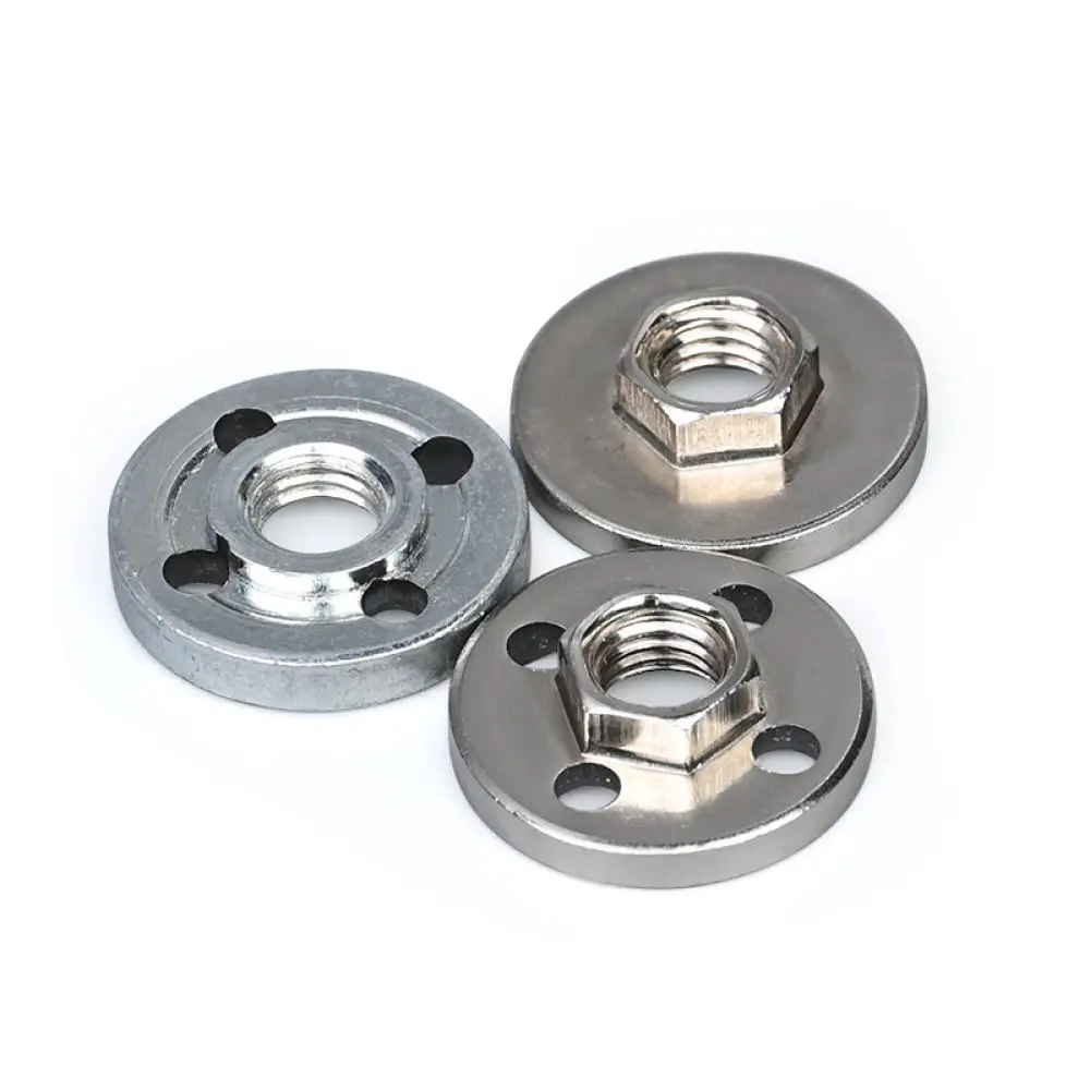 Angle Grinder Spanner Pressure Plate Nut For 100 Model Power Tool Parts Metal Fixing Clamp Replacement Accessory