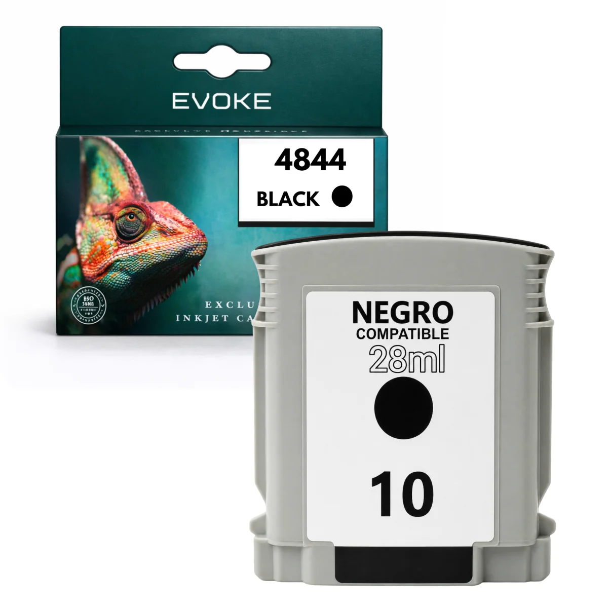 Evoke Compatibele Toner voor HP 4844 Hi-C4844A Zwart Businessinkjet 1000/1100/1200/2200/2250/2280/2300/2600/2800