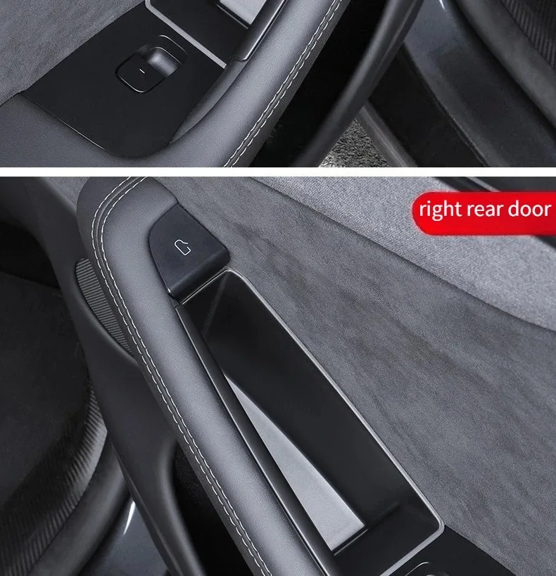 Für Tesla Model Y/YL Juniper 2025+ Türgriff-Aufbewahrungsbox Vordere und Hintere Tür-Aufbewahrungsbox Organizer-Schlitz Zubehör – Detail 16