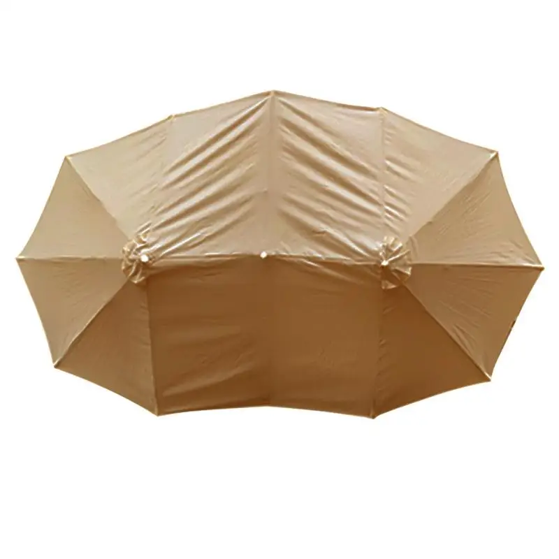 

Umbrella Replacement Canopy Without Stand 2m Parasol Replaceable Cloth Waterproof Detachable for Outdoor Beach Garden summer