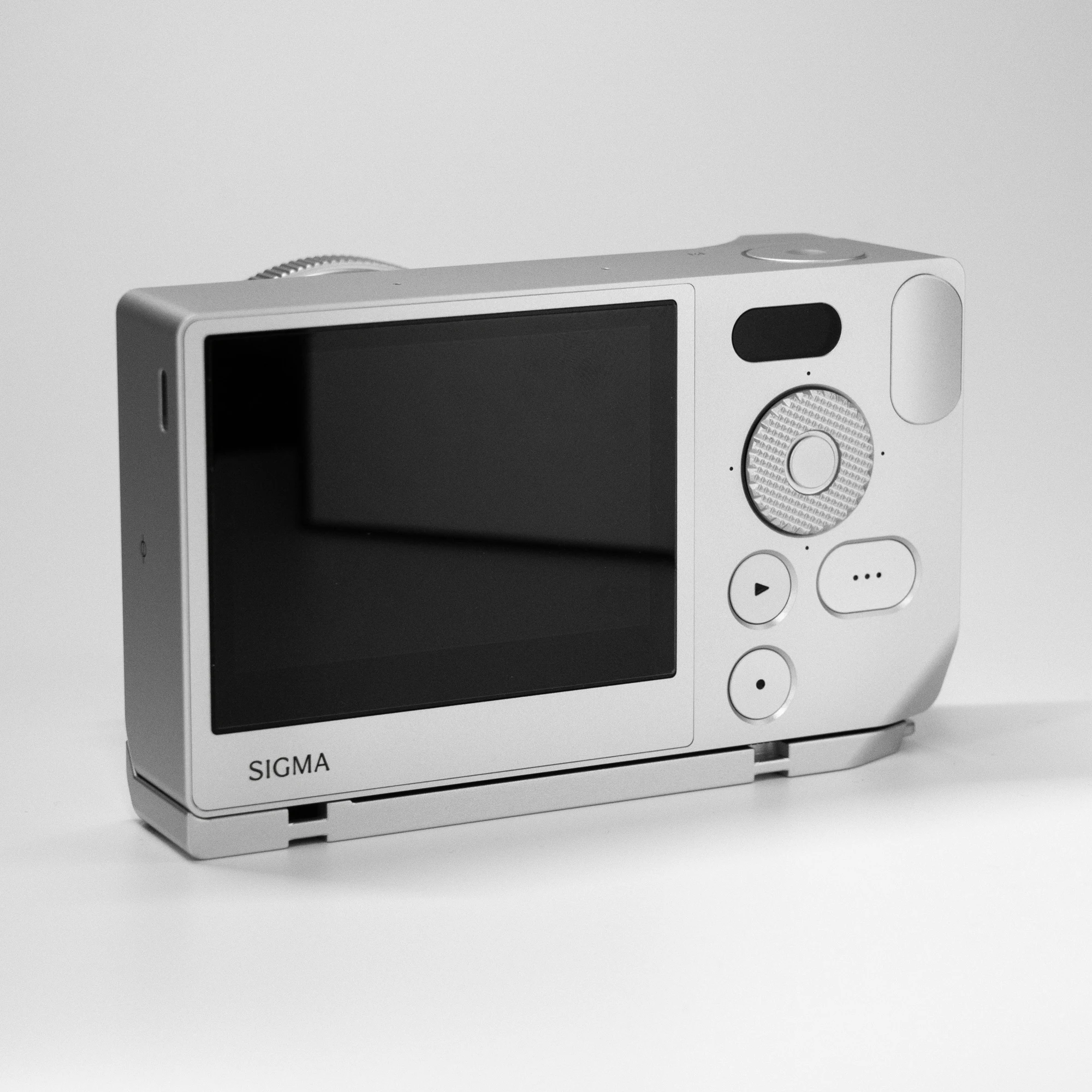 YUWOOD BF Kamerakäfig L-förmige Montageplatte mit Griff für Sigma BF Schwarz/Silber, Daumengriff mit Multifunktionsgurtloch – Detail 15