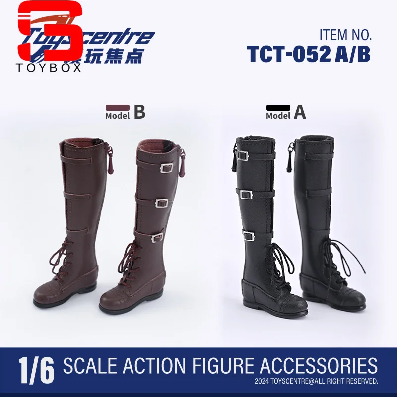 Toyscentre TCT-020 TCT-029 1/6 femme talons hauts bottes courtes TCT-050 chaussures creuses modèle adapté au corps de figurine de soldat de 12 pouces