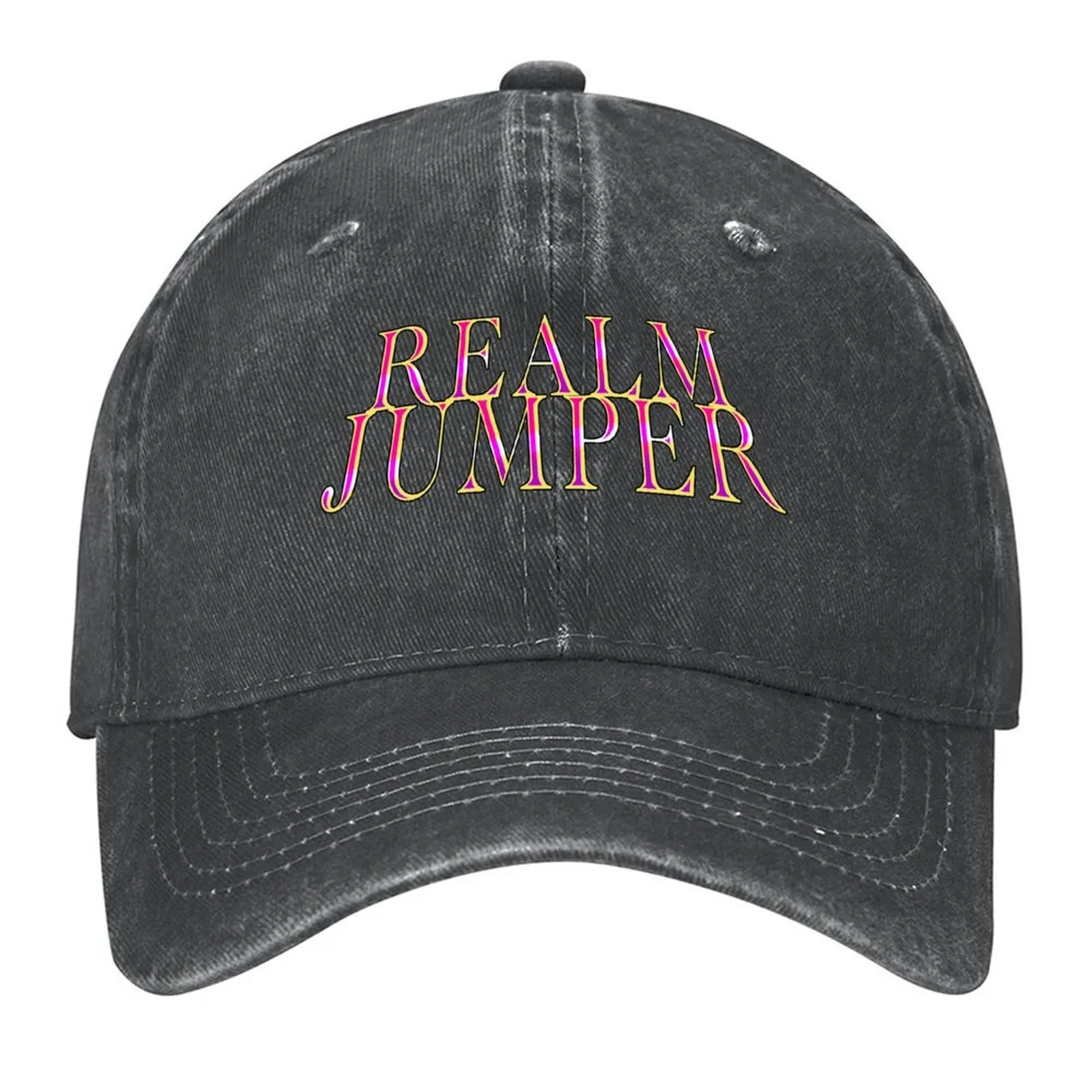 

Realm Jumper Logo Baseball Cap golf hat genuine Sunscreen derby hat cute Man Women's