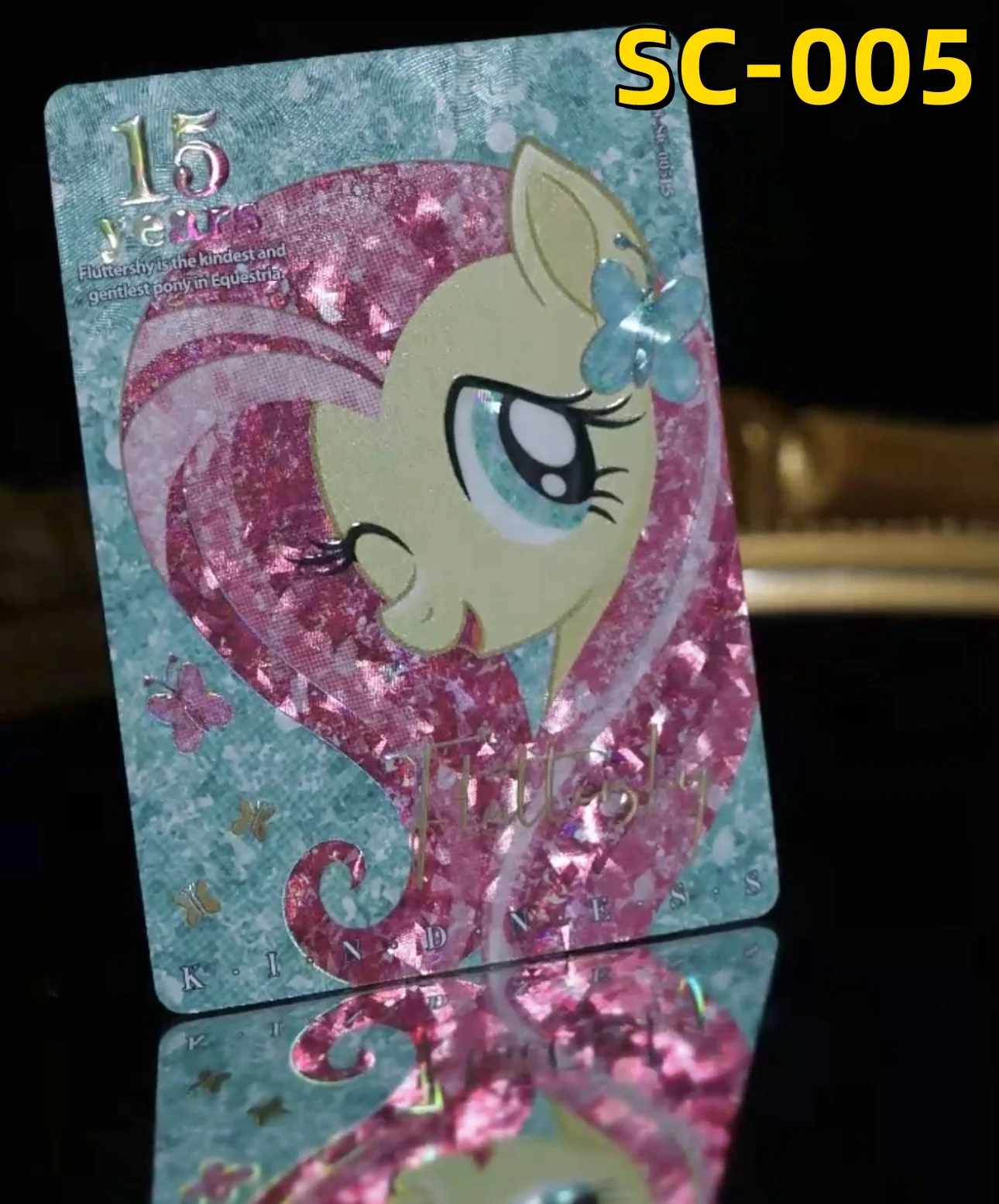 KAYOU Authentieke Xiaoma Kahui 15e verjaardag HY-08 Limited Edition eeuwige kaart Zeldzame SC ZR-kaart Prinsessenkaart Meisje cadeau