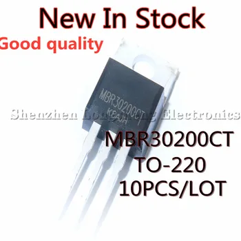 10 adet/grup MBR30200CT 30200CT TO-220 30A 200V Schottky diyot